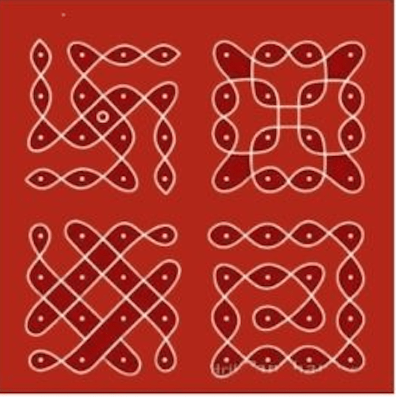 Butterfly Joy Rangoli